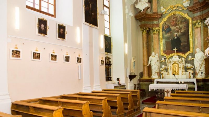 Mše svatá v kapli sv. Valburgy 